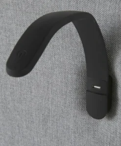 Maisons Du Monde Tête De Lit Professionnelle Connectée Gris Chiné 140 Avec Liseuse Intégrée -Boutique Maisons du Monde tete de lit professionnelle connectee gris chine 140 avec liseuse integree 1000 7 27 219664 4