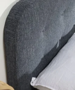 HOMN Tête De Lit Tapissée 140x60 Cm Couleur Bleu, 8 Cm D'épaisseur -Boutique Maisons du Monde tete de lit tapissee 140x60 cm couleur bleu 8 cm d epaisseur 5