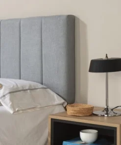 HOMN Tête De Lit Tapissée 140x60 Cm Couleur Gris, 8 Cm D'épaisseur 10 HOMN Tête De Lit Tapissée 140x60 Cm Couleur Gris, 8 Cm D'épaisseur -Boutique Maisons du Monde tete de lit tapissee 140x60 cm couleur gris 8 cm d epaisseur 2