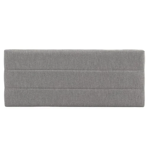 HOMN Tête De Lit Tapissée 140x60 Cm Couleur Gris, 8 Cm D'épaisseur 7 HOMN Tête De Lit Tapissée 140x60 Cm Couleur Gris, 8 Cm D'épaisseur – Image 5
