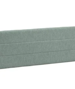 HOMN Tête De Lit Tapissée 140x60 Cm Couleur Verte, 8 Cm D'épaisseur