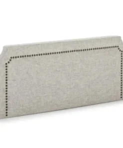 HOMN Tête De Lit Tapissée 140x60 Cm Moutarde, Clous En Marron 12 HOMN Tête De Lit Tapissée 140x60 Cm Moutarde, Clous En Marron -Boutique Maisons du Monde tete de lit tapissee 140x60 cm gris clous en marron leonor