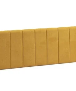 HOMN Tête De Lit Tapissée 150x60 Cm Couleur Moutarde, 8 Cm D'épaisseur 13 HOMN Tête De Lit Tapissée 150x60 Cm Couleur Moutarde, 8 Cm D'épaisseur -Boutique Maisons du Monde tete de lit tapissee 150x60 cm couleur moutarde 8 cm d epaisseur creta