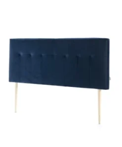 HOMN Tête De Lit Tapissée 160x100 Cm Moutarde, Velours, Pieds En Bois -Boutique Maisons du Monde tete de lit tapissee 160x100 cm bleu velours pieds en bois napoles 1