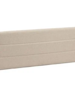 HOMN TĂȘte De Lit TapissĂ©e 160x60 Cm Couleur Beige, 8 Cm D'Ă©paisseur