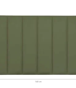 RNT By Really Nice Things Tête De Lit Tapissée Vert Sauge 160x57cm -Boutique Maisons du Monde tete de lit tapissee vert sauge 160x57cm 3