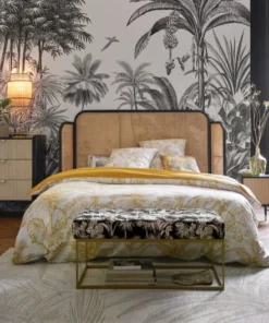 Maisons Du Monde Tête De Lit Vintage 140/160 En Bois De Frêne Massif Et Cannage En Rotin -Boutique Maisons du Monde tete de lit vintage 140 160 en bois de frene massif et cannage en rotin 1000 1 24 219743 5