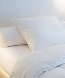 Castex Traversin Naturel Mi-ferme En Plumes Et Duvet 90 Cm -Boutique Maisons du Monde traversin naturel mi ferme en plumes et duvet 90 cm 2
