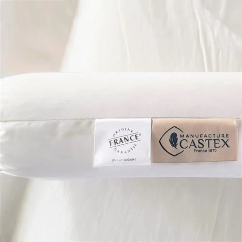 Castex Traversin Plat Naturel Moelleux En Plumes Et Duvet 140 Cm 4 Castex Traversin Plat Naturel Moelleux En Plumes Et Duvet 140 Cm – Image 2